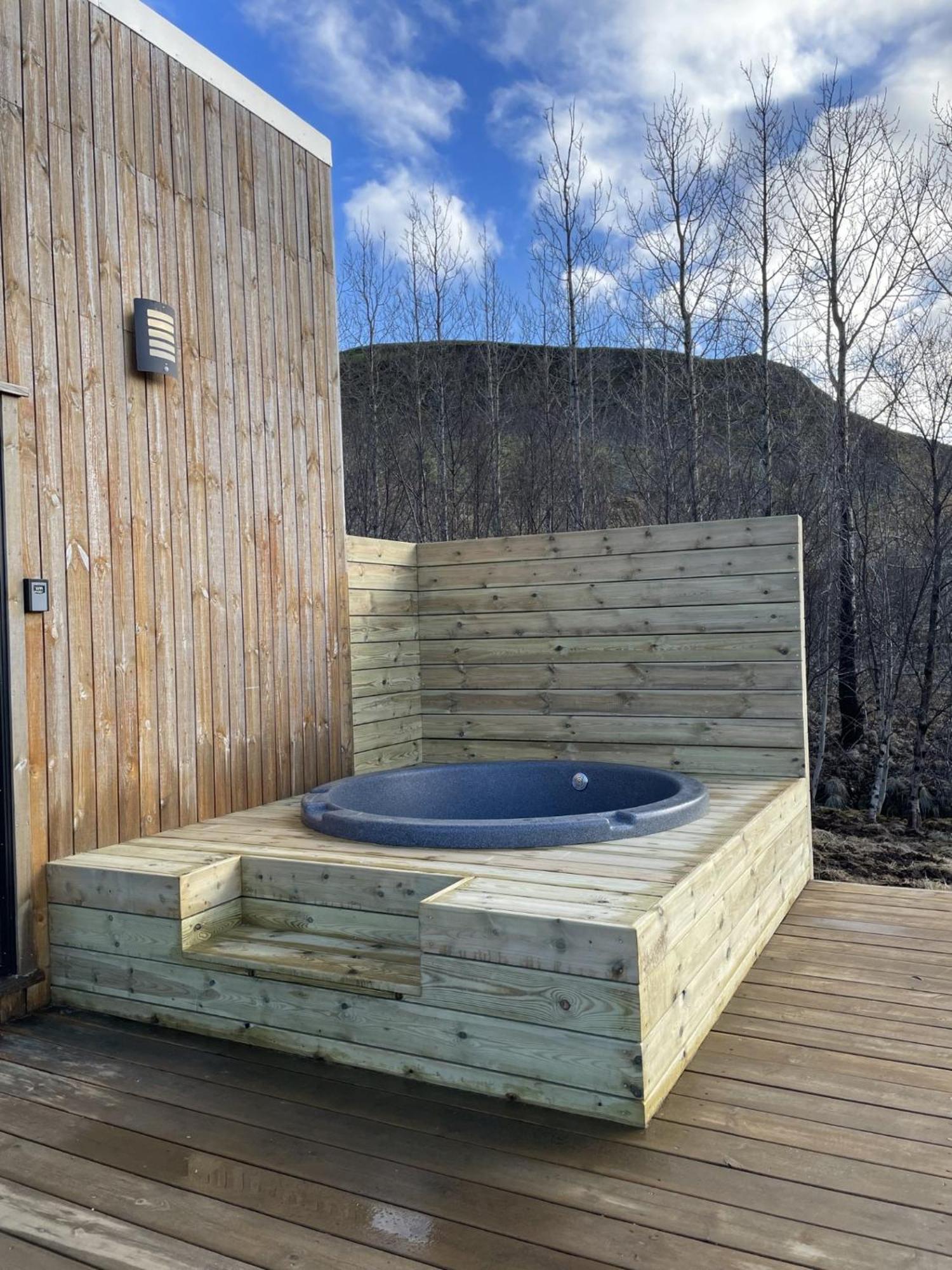 Arngrimslundur Cottages ฟลูดีร์ ภายนอก รูปภาพ